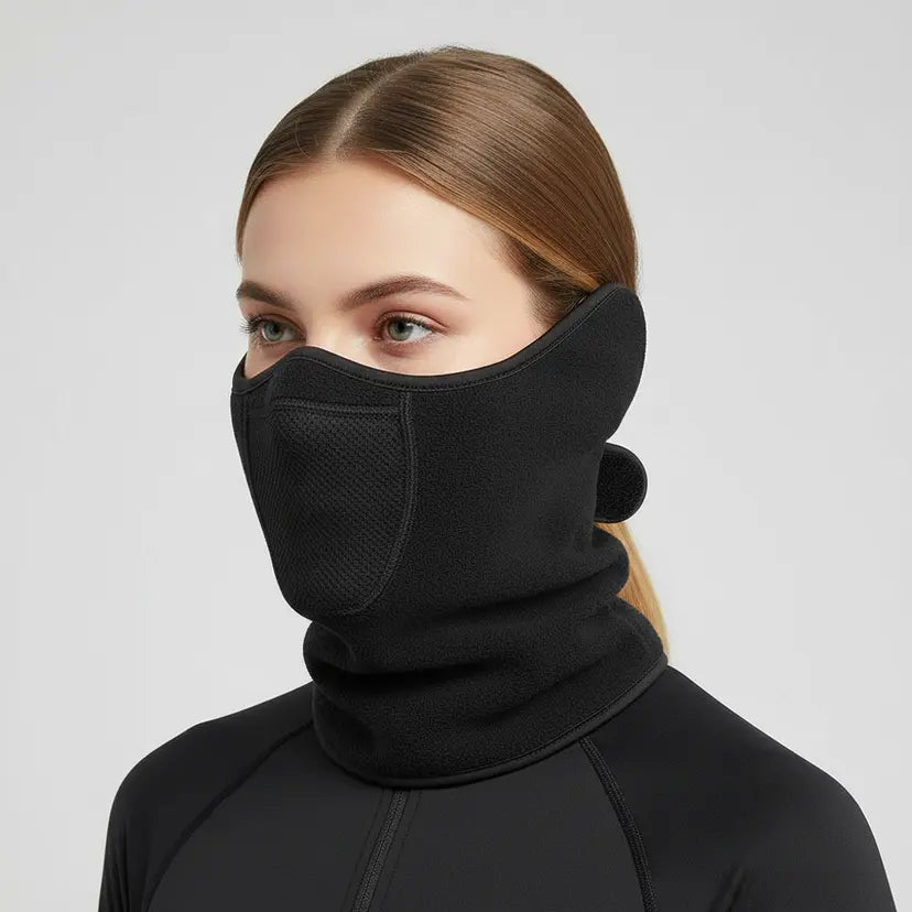 Warm Fleece Neck Face Mask - ThermaShield