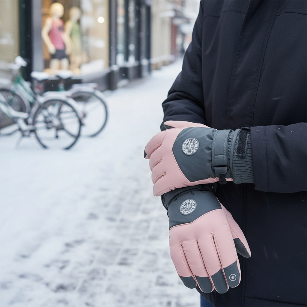 Warm Waterproof Winter Gloves - Pexav