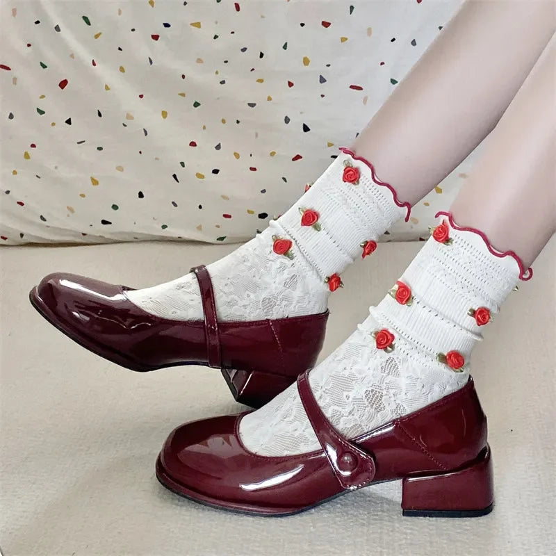 High Heel Mary Jane Shoes for Women - Chic and Comfortable - Nocini
