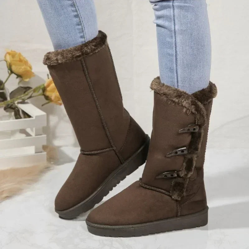 Warm Waterproof Winter Boots for Women - Soft Fleece Lining - Nocini