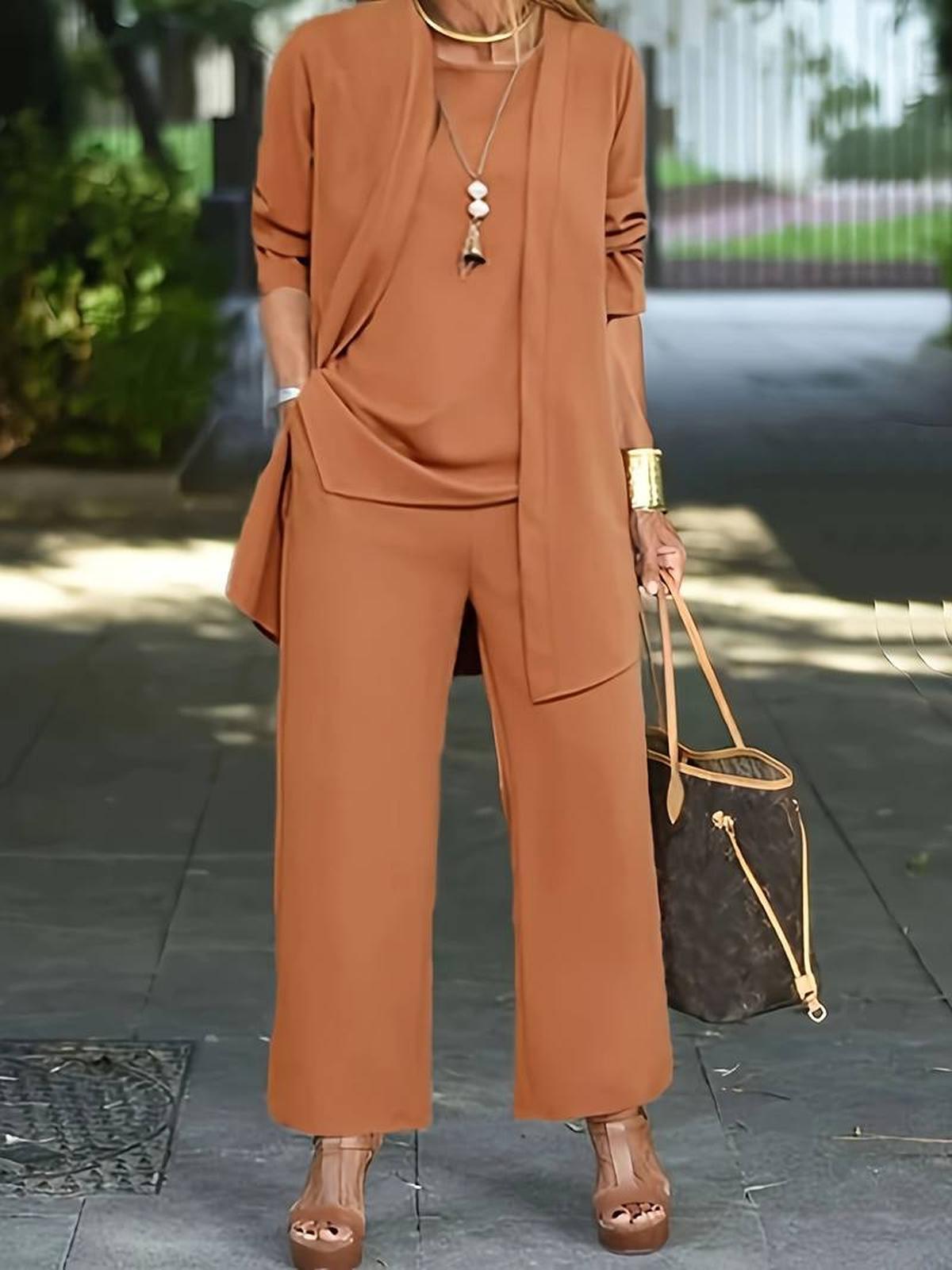 Fashionable 3 Piece Ladies Clothing Set