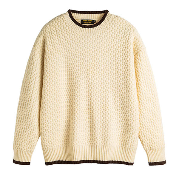 Comfortable Casual Crew Neck Sweater - Nocini