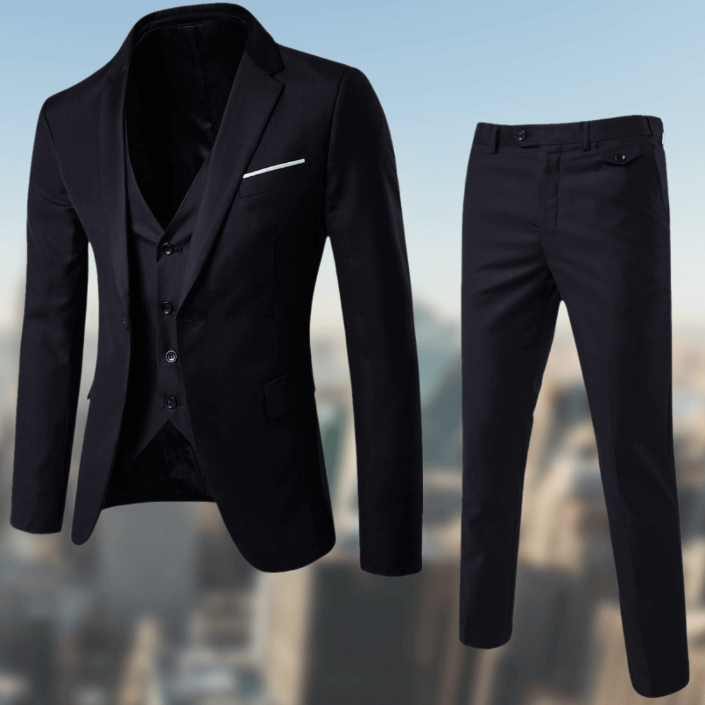 Slim Fit Men's Formal Business Suit