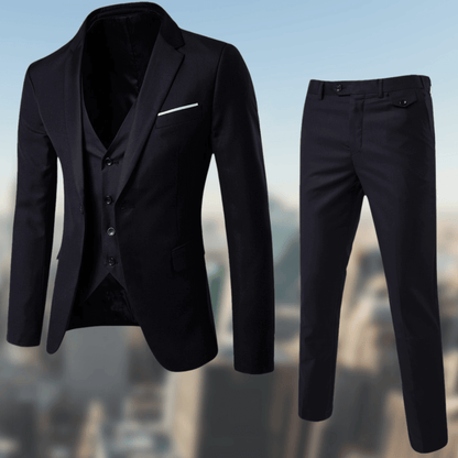 Slim Fit Men's Formal Business Suit