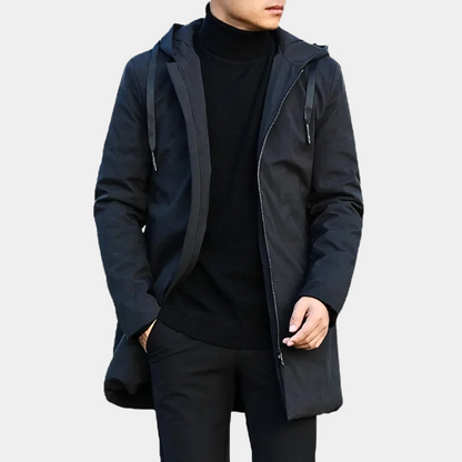 Casual Hooded Parka Coat for Men