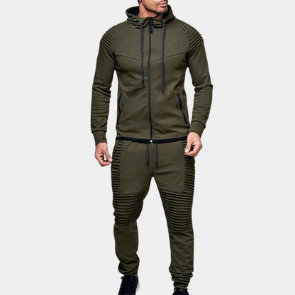 Relaxed Fit Hoodie Jogger Suit for Men