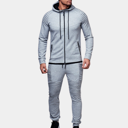 Relaxed Fit Mens Hoodie Tracksuit
