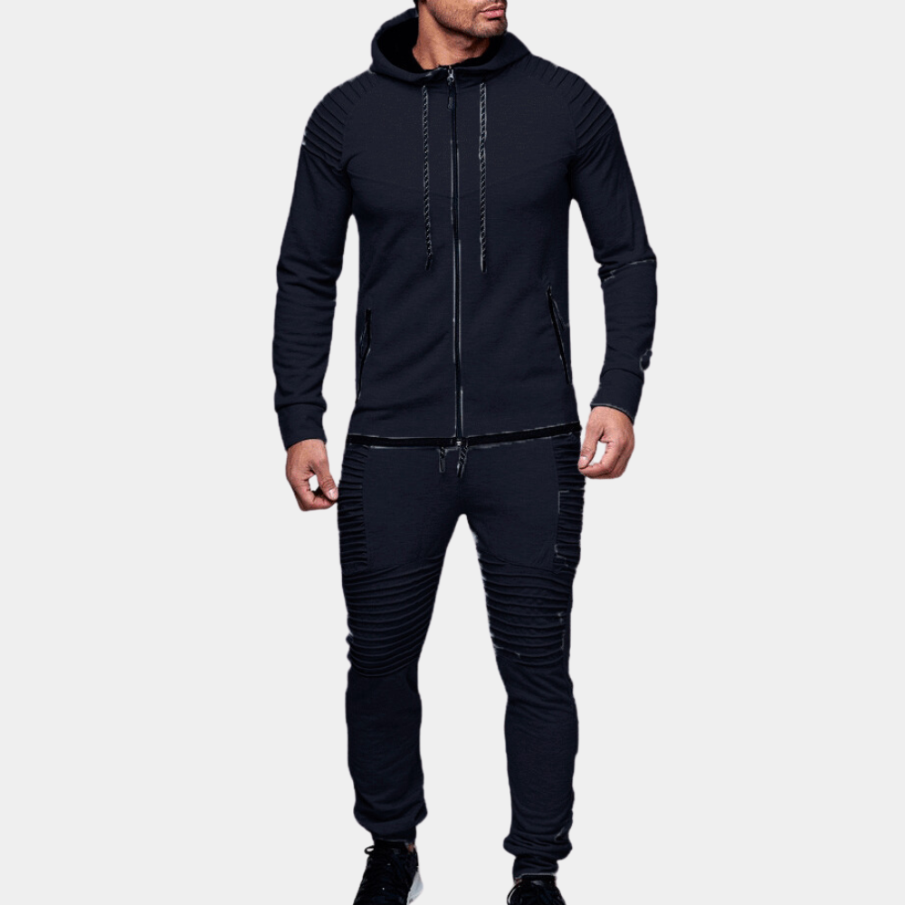 Relaxed Fit Mens Hoodie Tracksuit