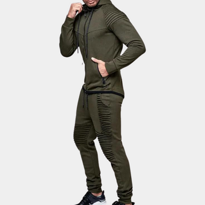 Relaxed Fit Mens Hoodie Tracksuit