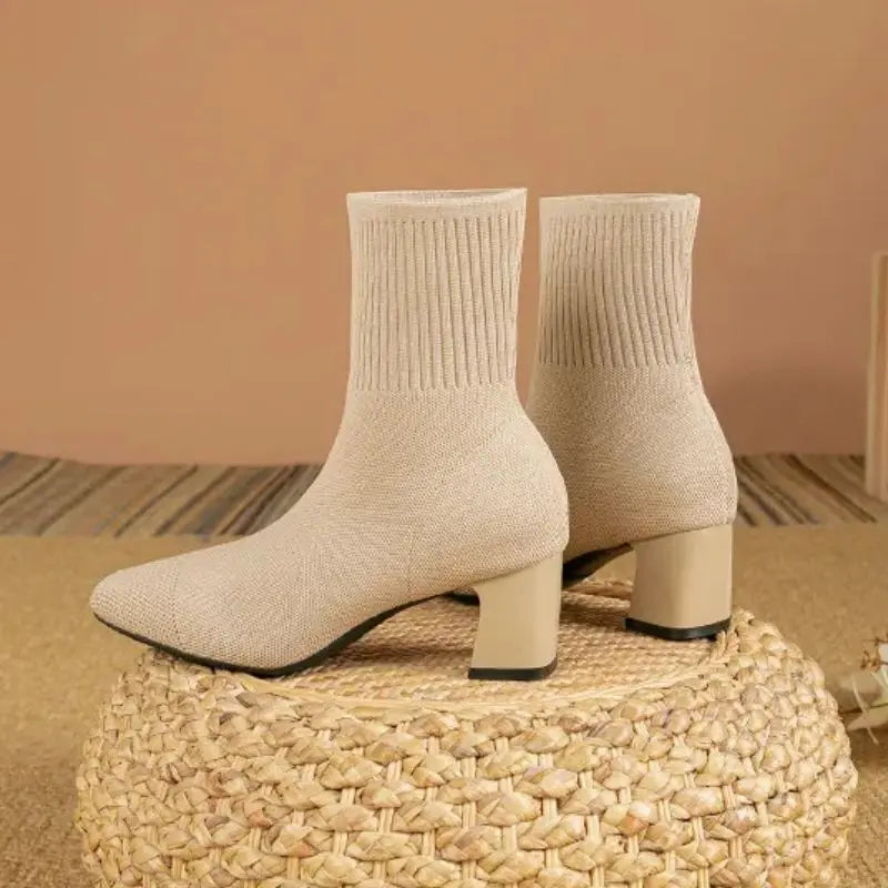 Trendy High Sock Boots for Women – Stylish & Comfortable