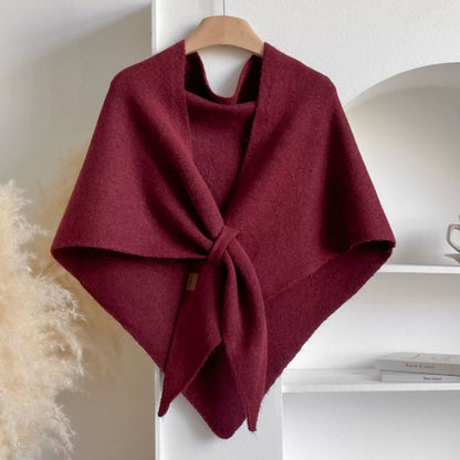 Soft Drape Open Front Poncho Cape for Women - Nocini