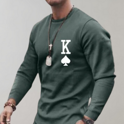 Relaxed Fit Men's Athletic Tracksuit