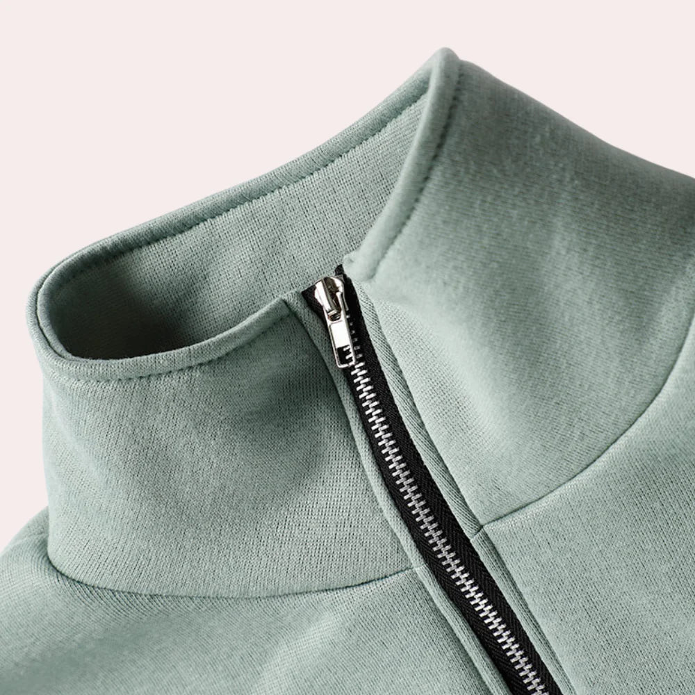 Soft Two-Piece Athletic Tracksuit Set