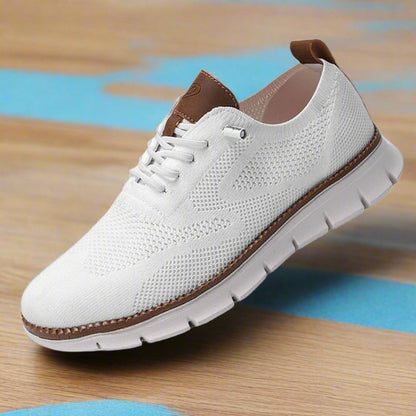 Men's Lightweight Mesh Sneakers – Soft Cushioning Comfort Shoes