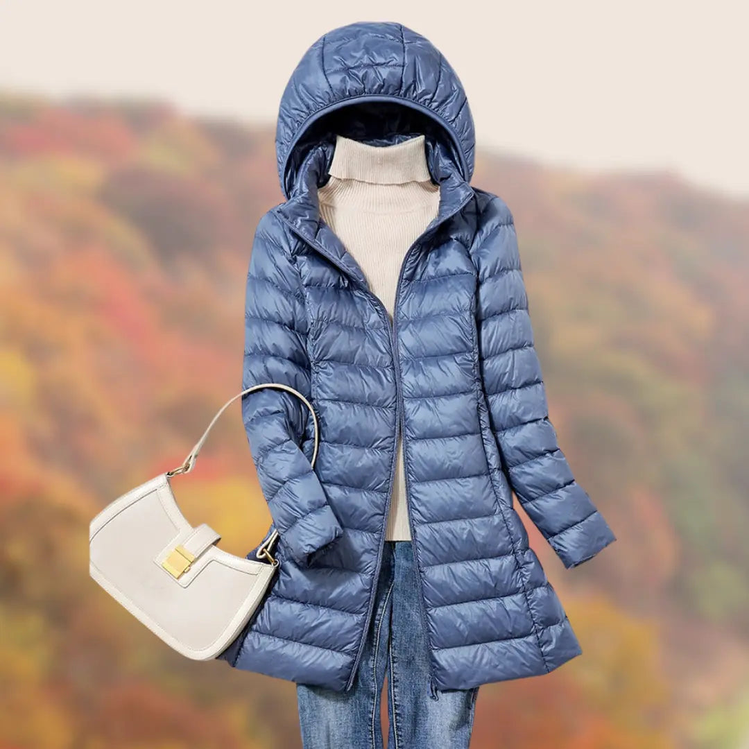 Women's Insulated Down Parka - Soft, Warm & Waterproof - Nocini