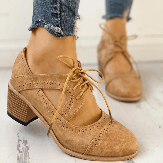 Classic Women's Leather Ankle Boots - Comfortable Everyday Shoes - Nocini