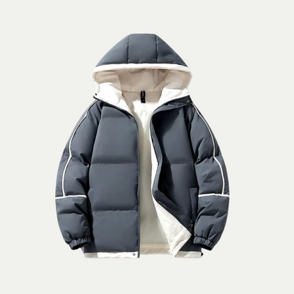 Warm Waterproof Hooded Winter Jacket - Nocini