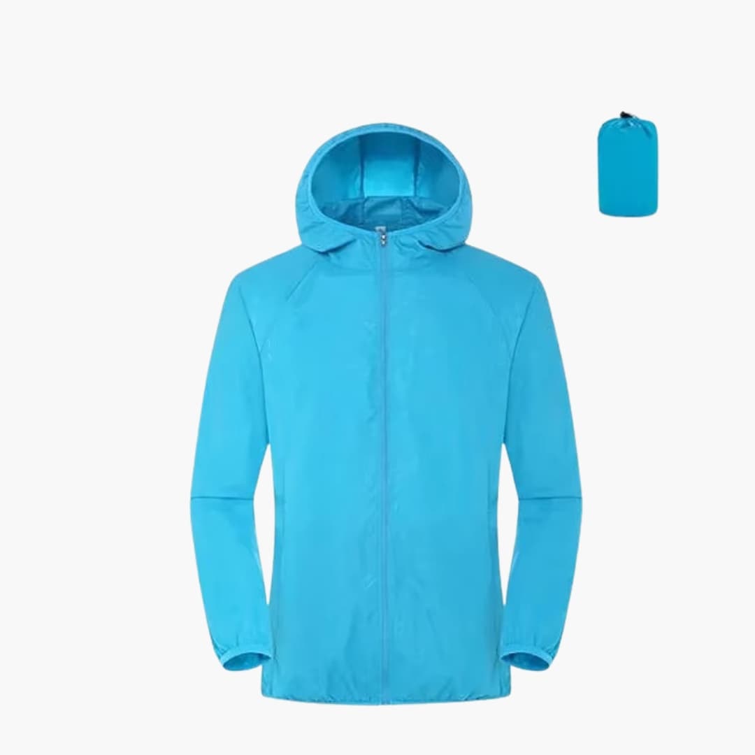 Waterproof Mens Womens Parka Coat with Hood Zip