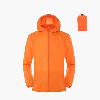 Waterproof Mens Womens Parka Coat with Hood Zip