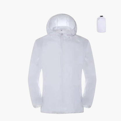 Waterproof Mens Womens Parka Coat with Hood Zip