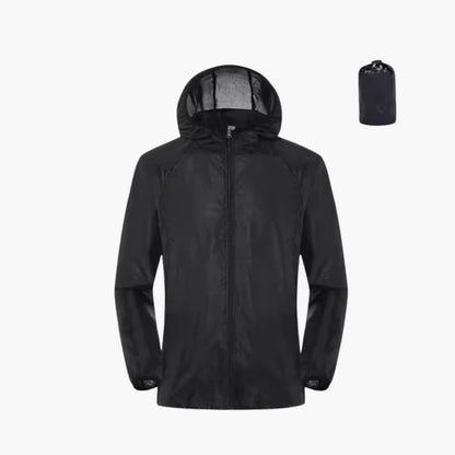 Waterproof Mens Womens Parka Coat with Hood Zip