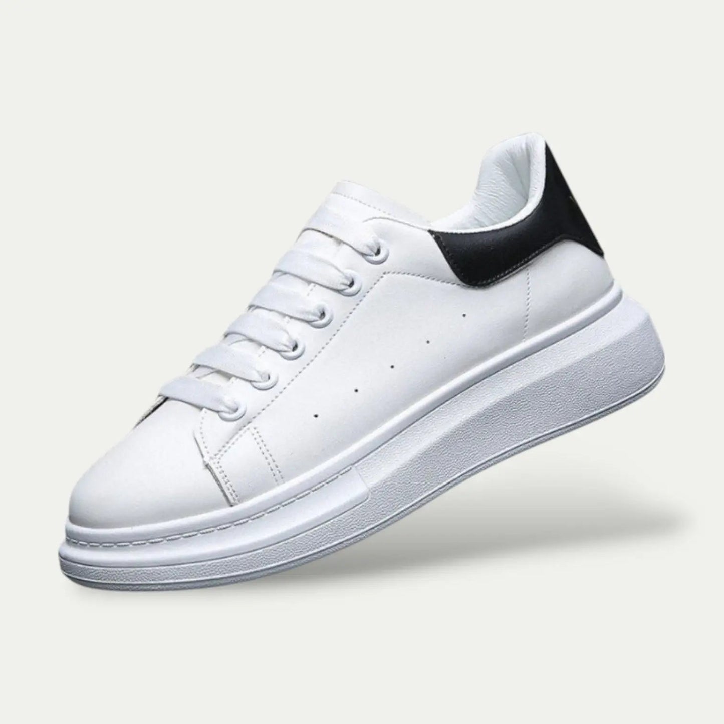Stylish Women's Sneakers - Elevated Sole Design