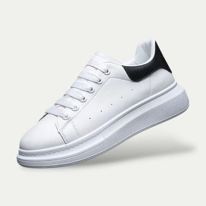 Stylish Women's Sneakers - Elevated Sole Design