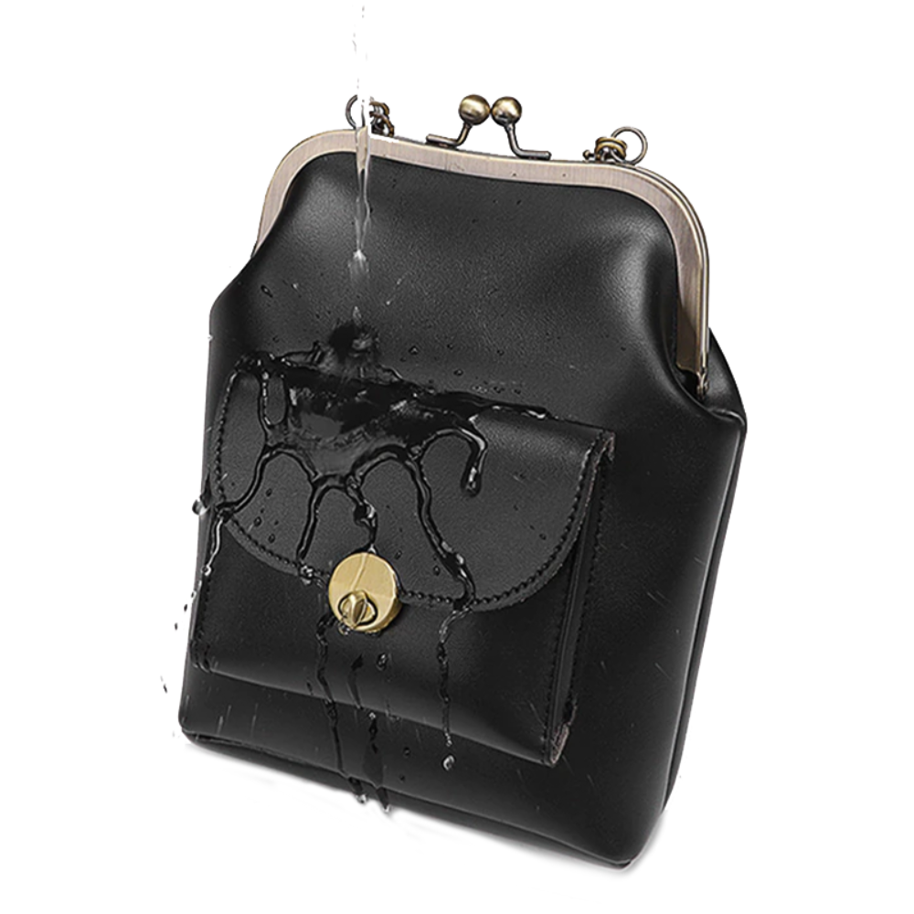 Elegant Faux Leather Tote Handbag