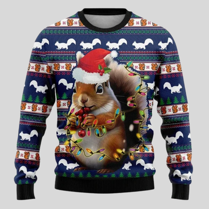 Funny Holiday Crewneck Sweater
