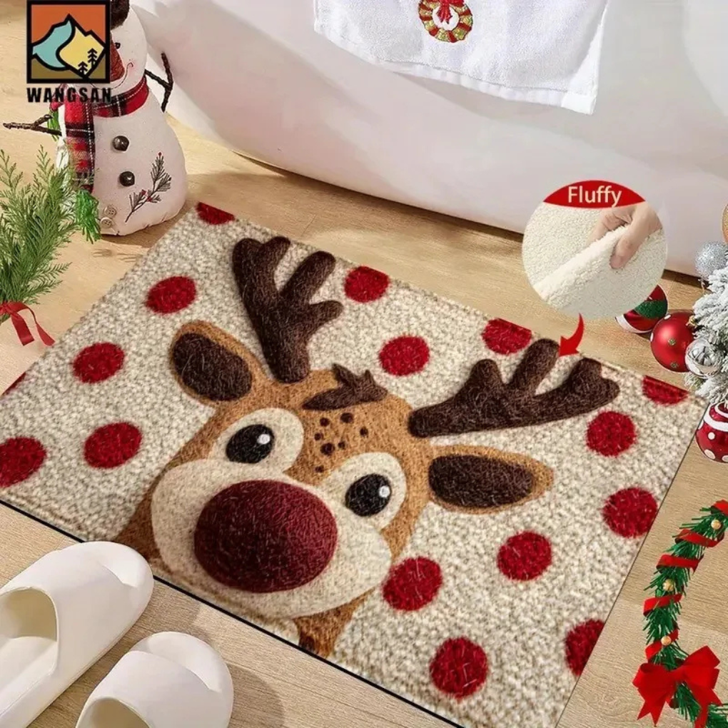 Holiday Welcome Mat – Festive Winter Designs