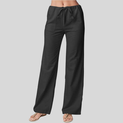 Comfortable Women's Loose Fit Linen Pants