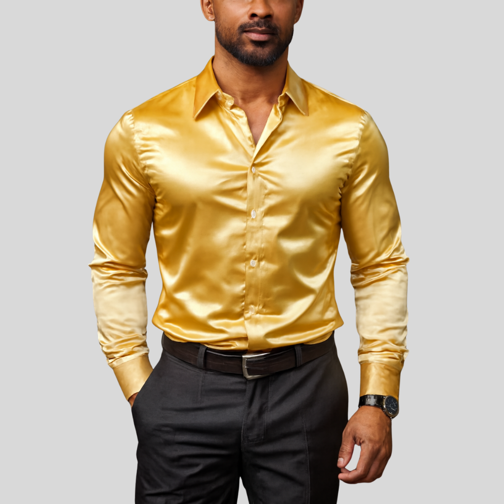 Comfortable Fit Casual Men's Shirt - Olytrend