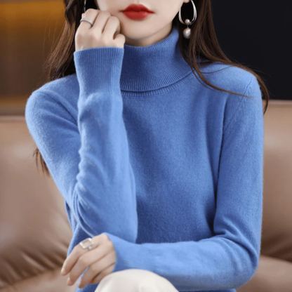 Soft Women's Crew Neck Jumper Sweater - Olytrend