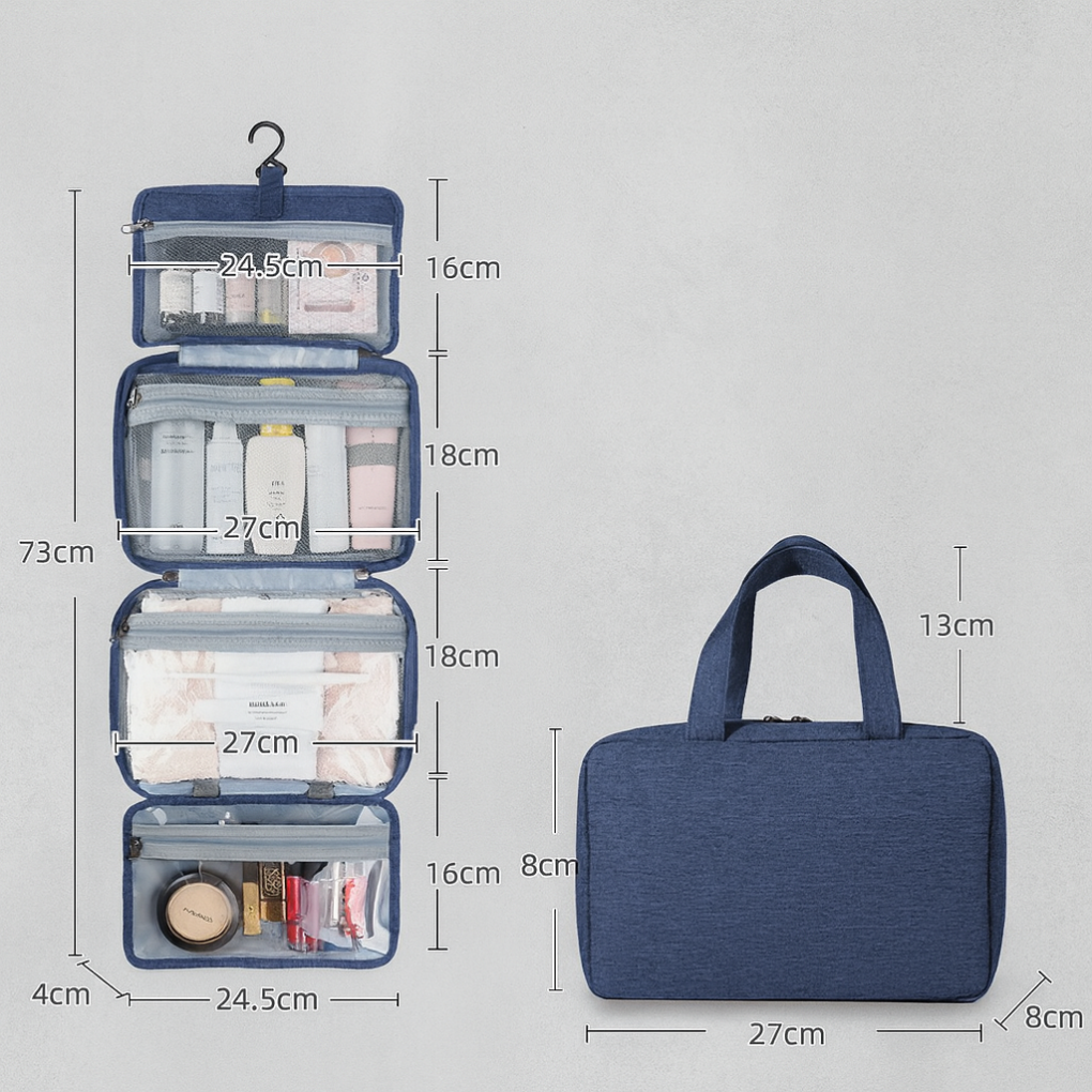Travel Toiletry Bag Storage Case
