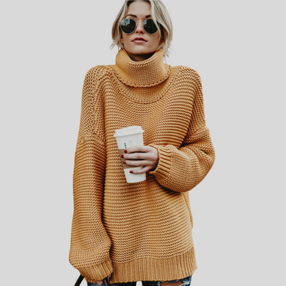 Soft Knit Crew Neck Women's Sweater