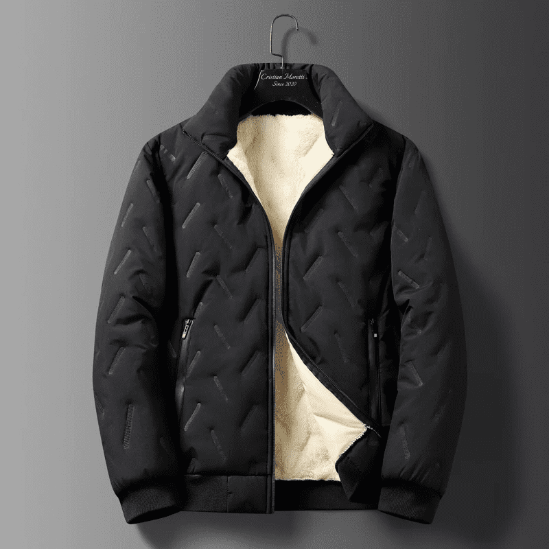 Warm Padded Mens Bomber Jacket