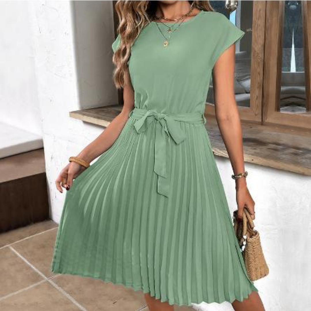 Cute Sleeveless Flowy Mini Dress