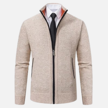 Men's Slim Fit Zipper Vest - Nocini