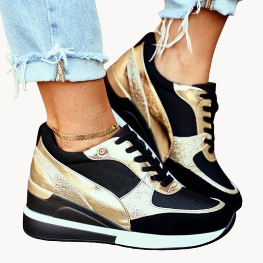 Women's Casual Lace Up Sneakers - Nocini
