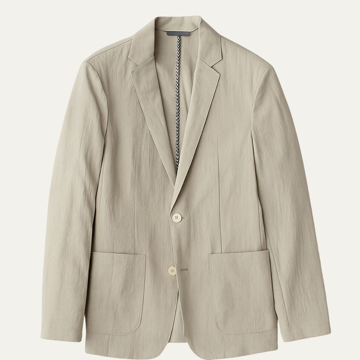 Classic Fit Men's Linen Jacket