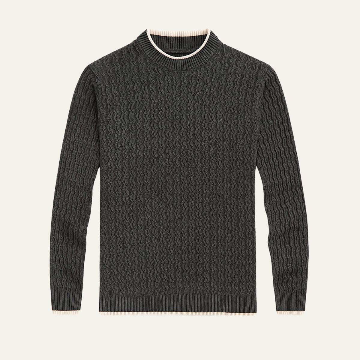 Premium Mens Classic Crew Neck Sweater