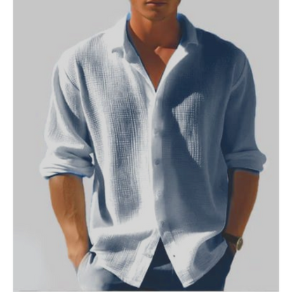 Men's Traditional Fit Button Down Dress Shirt
