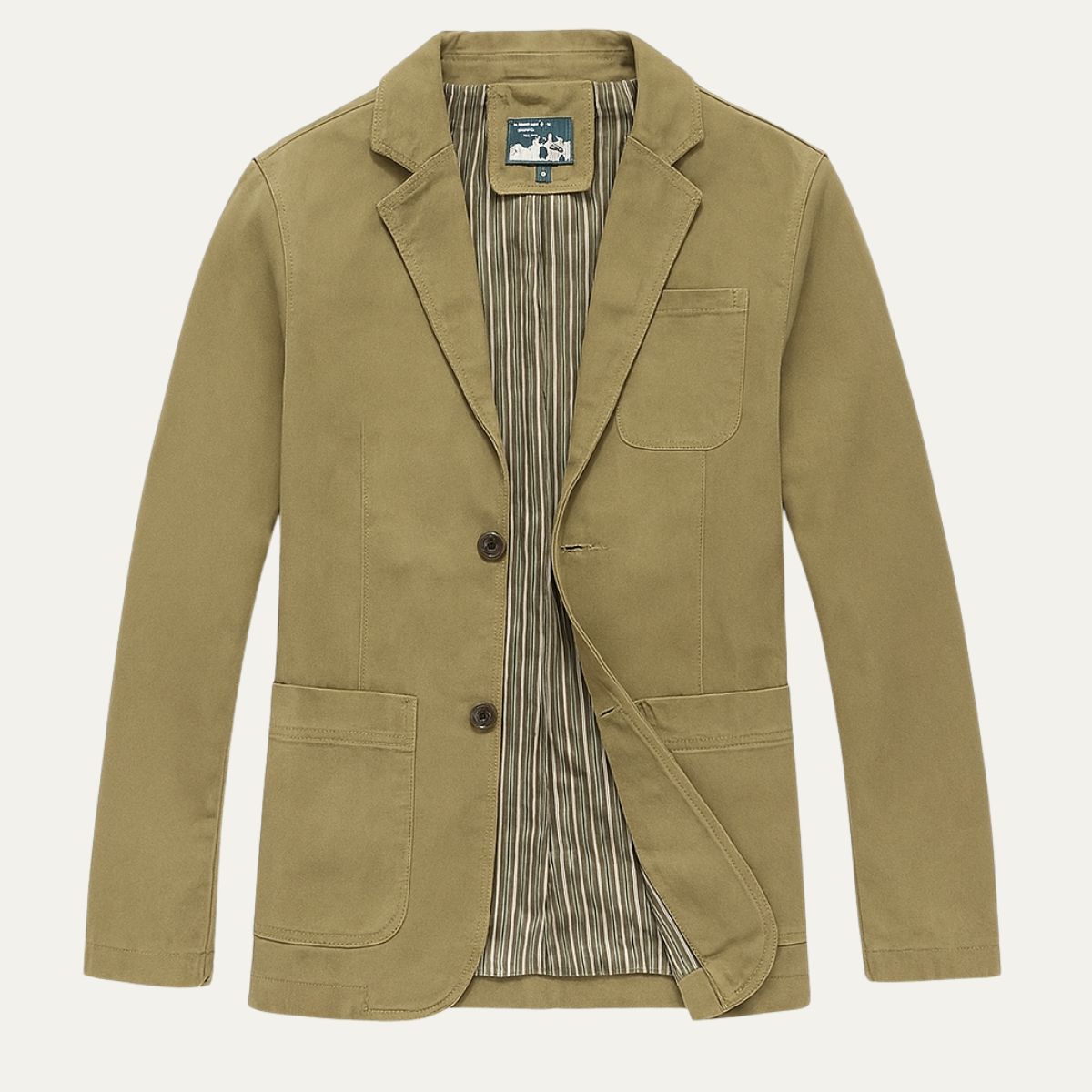 Comfortable Men's Casual Water Resistant Jacket with Pockets - Nocini