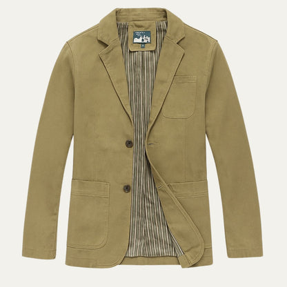 Comfortable Men's Casual Water Resistant Jacket with Pockets - Nocini