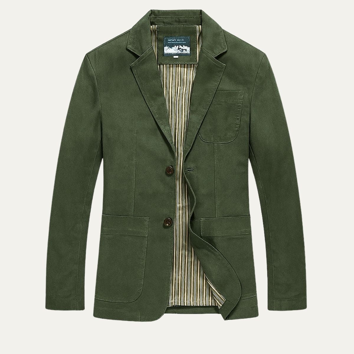 Comfortable Men's Casual Water Resistant Jacket with Pockets