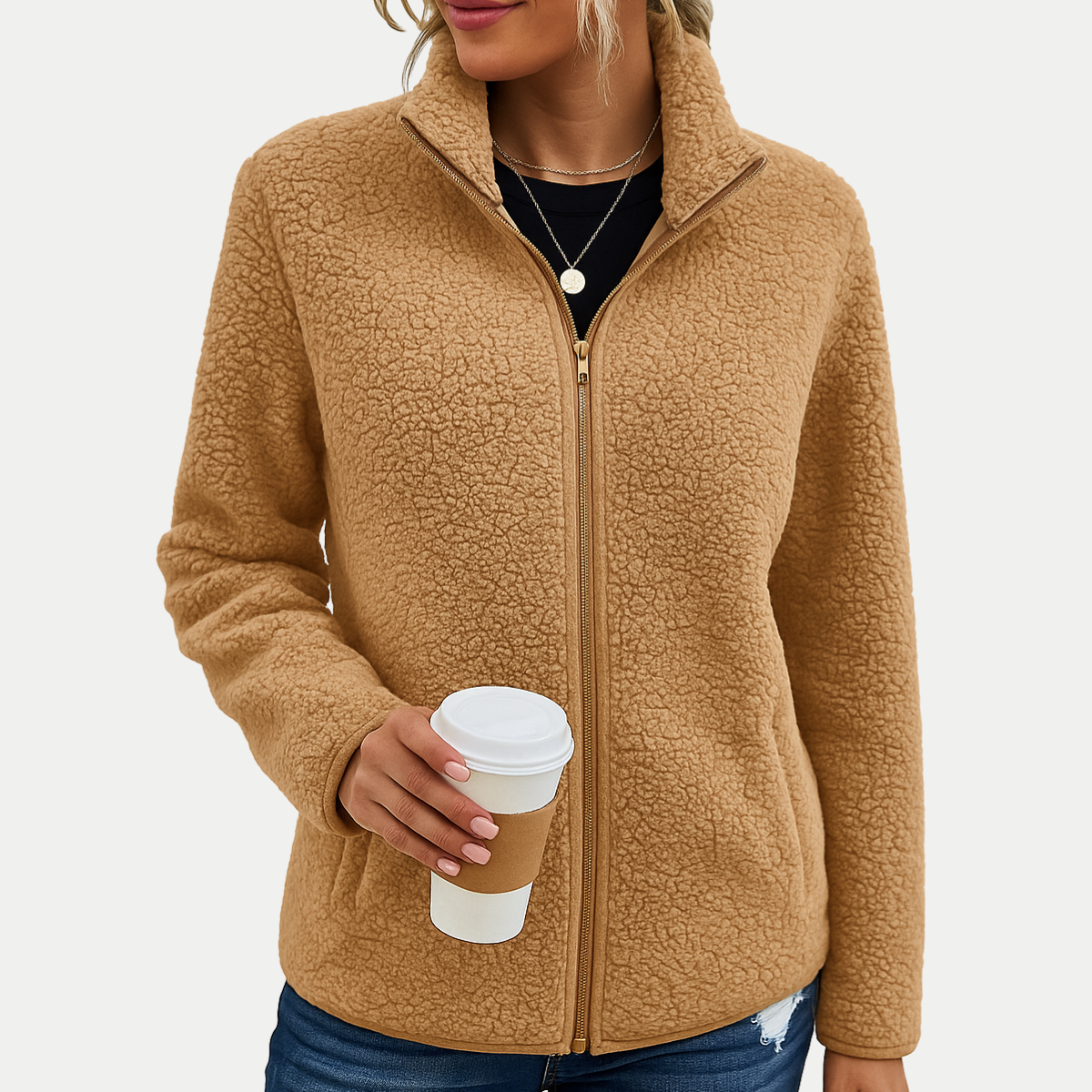 Marsha | Soft Cozy Fleece Jacket