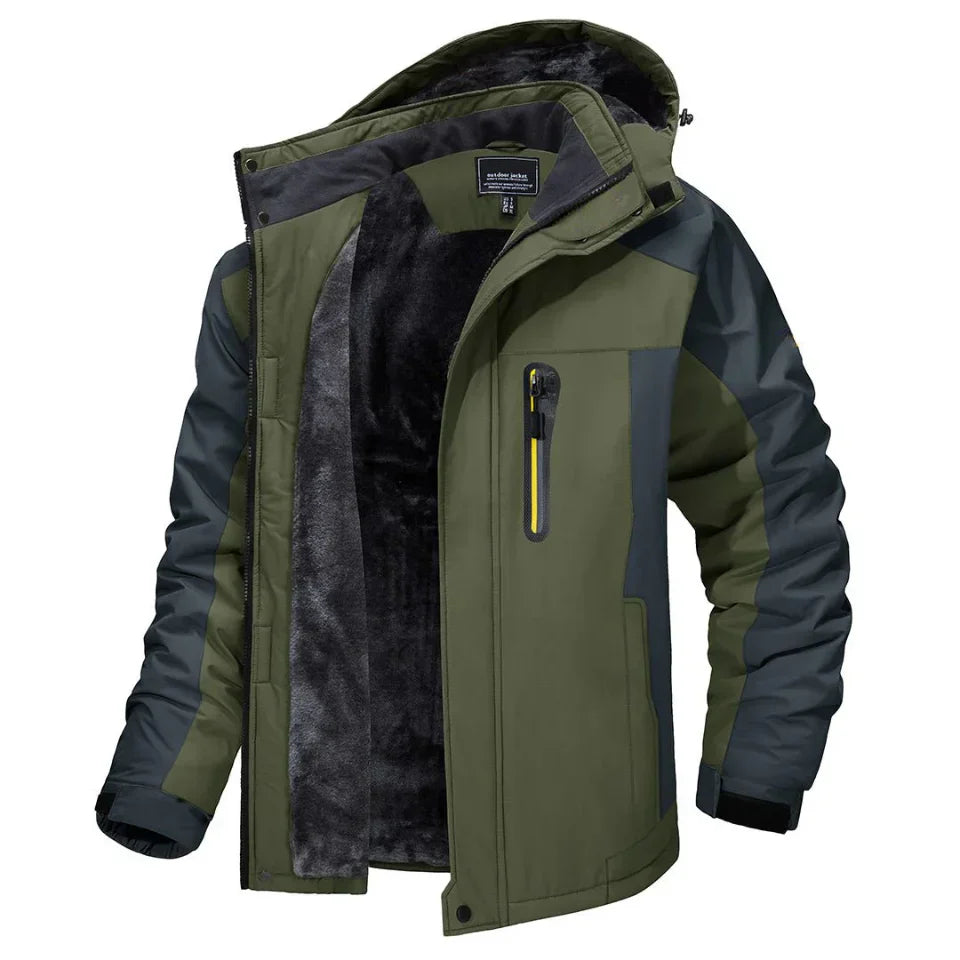 Warm Waterproof Hiking Jacket - Olytrend