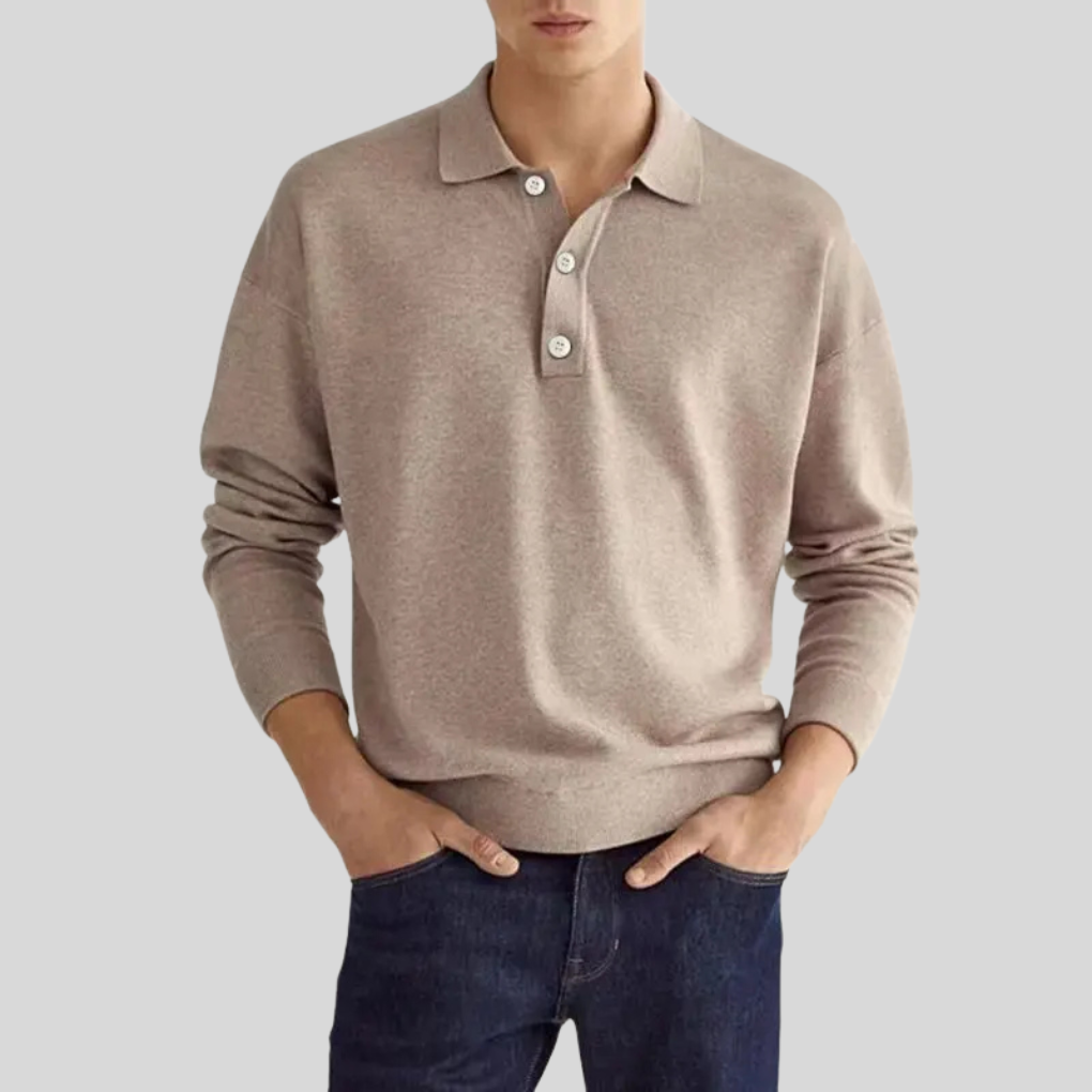 Classic Casual Men's Polo Shirt - Olytrend