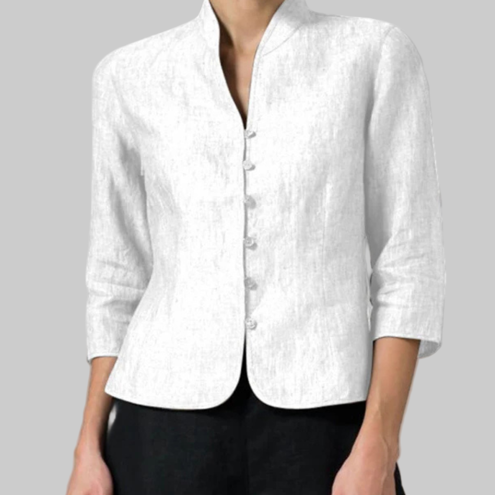 Classic Fit Women's Blouse with Elegant Style