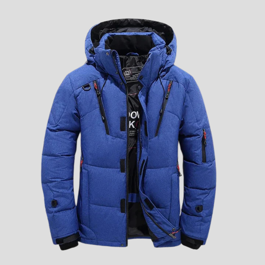Warm Waterproof Men's Down Coat
